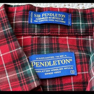 Pendleton Small Red Flannel